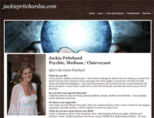 Tablet Screenshot of jackiepritchardsa.com